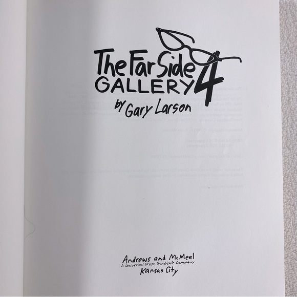 Vintage The Far Side Gallery 4 by Gary Larson - Black and White Art Book - Picture 3 of 15